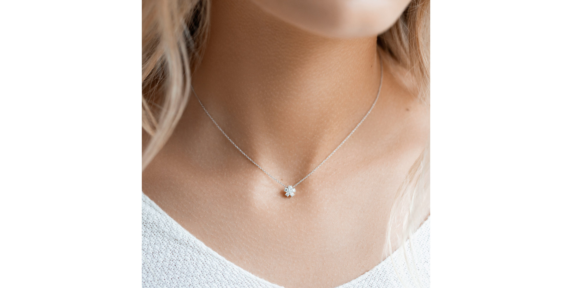 Náhrdelník s diamanty Sparkless