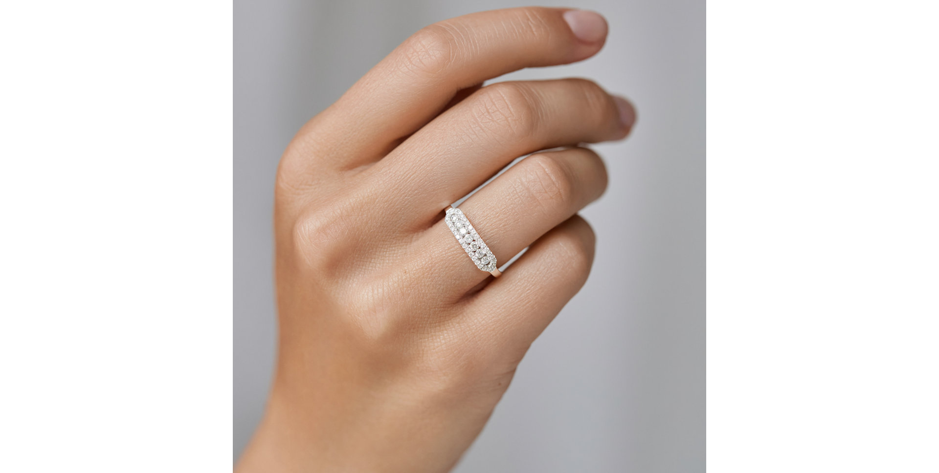 Prsten s diamanty Bright Life