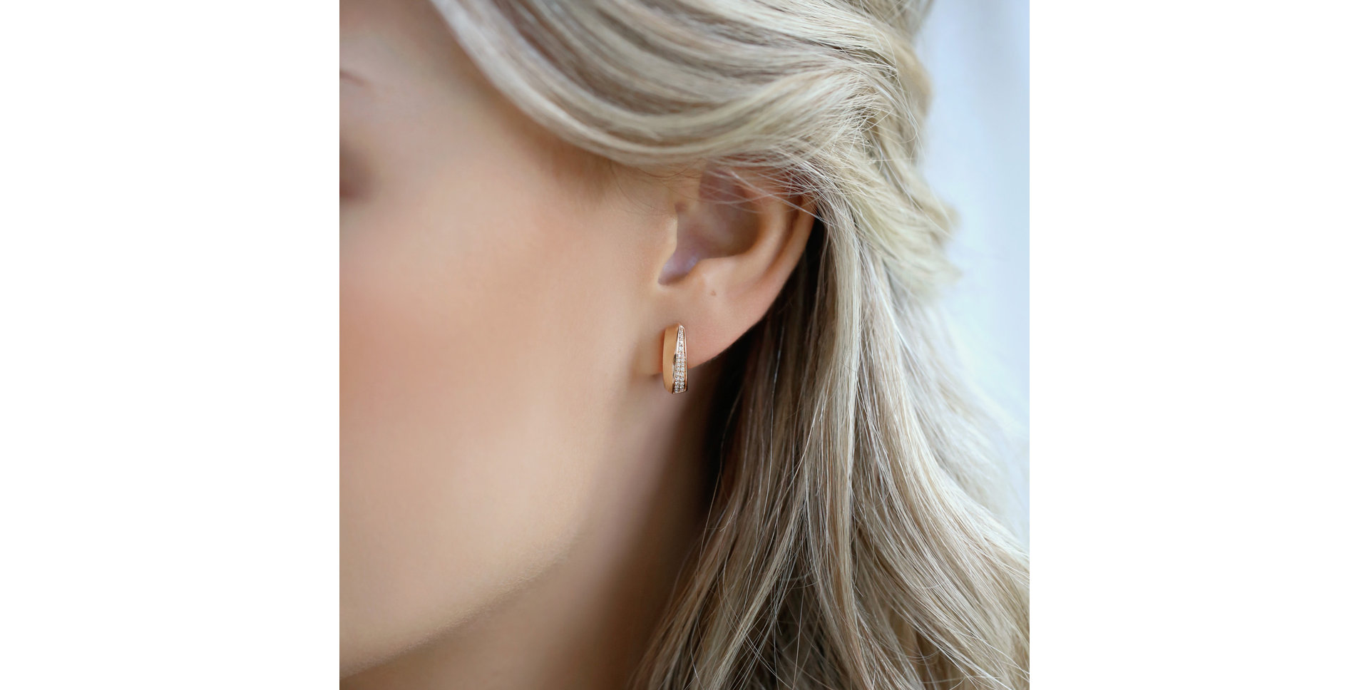 Náušnice s diamanty Flash of Light