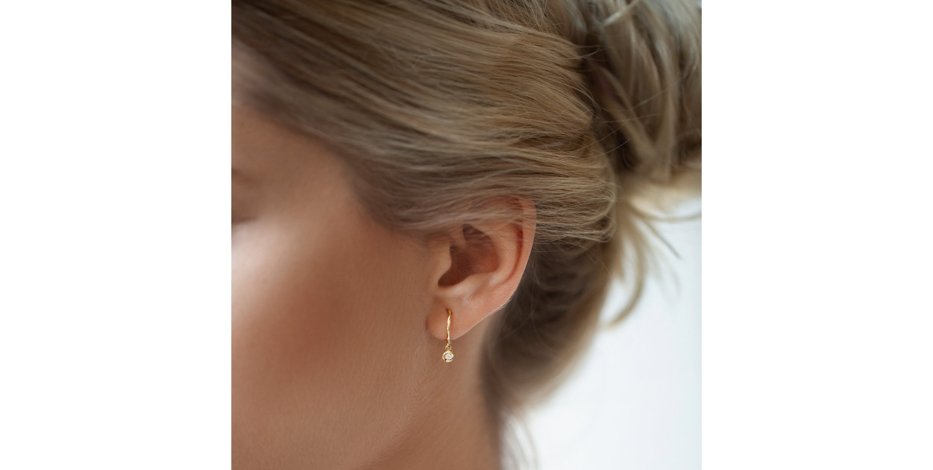 Náušnice s diamantem Amazing Heaven