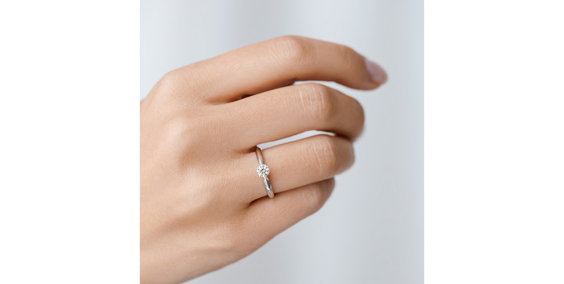 Prsten s diamantem One Love