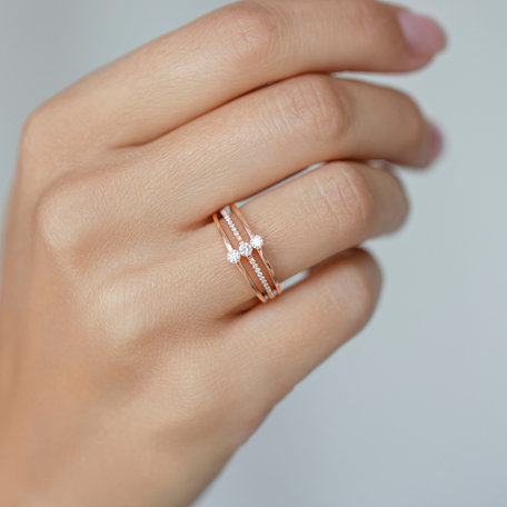 Prsten s diamanty Royal Infinity