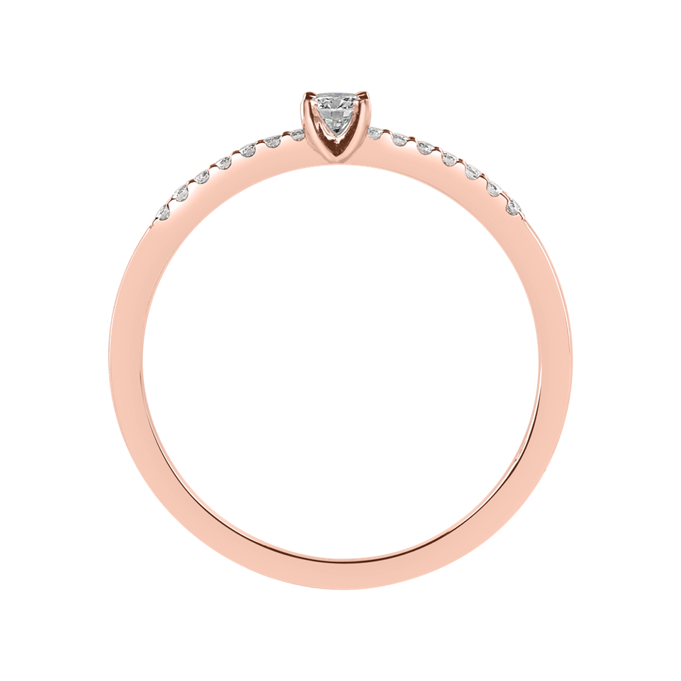 Prsten s diamanty Gem Simplicity