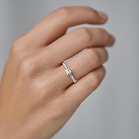 Prsten s diamanty Bold Love
