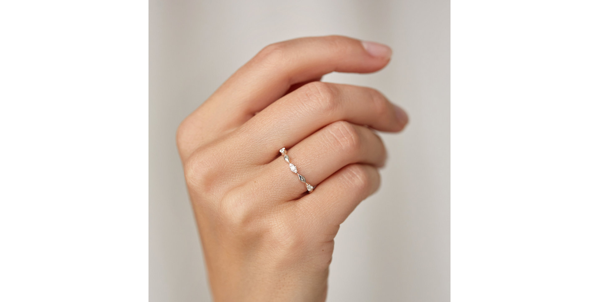 Prsten s diamanty Star Attraction