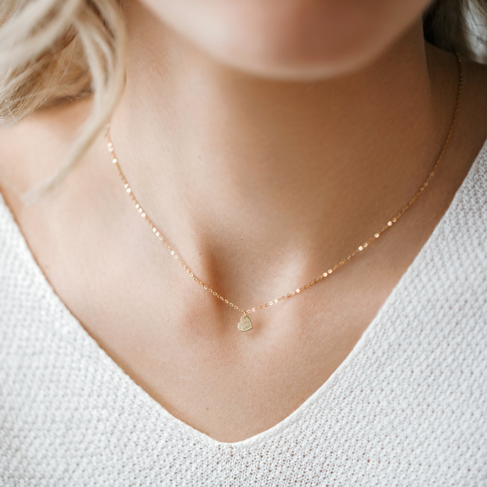 Náhrdelník s diamantem Little Sister