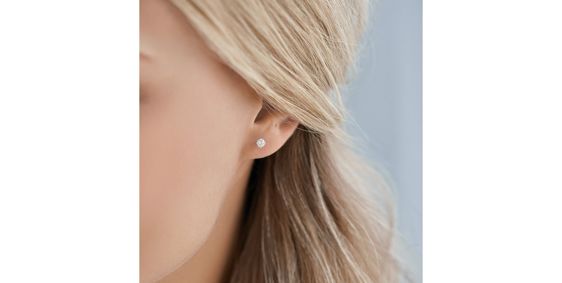 Náušnice s diamantem Essential Shine