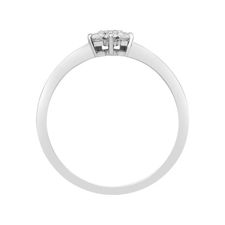 Prsten s diamanty Winter Star