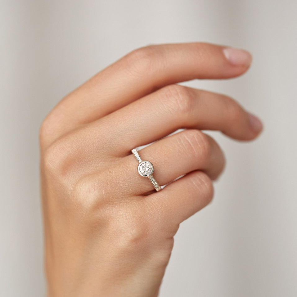 Prsten s diamanty Space Love