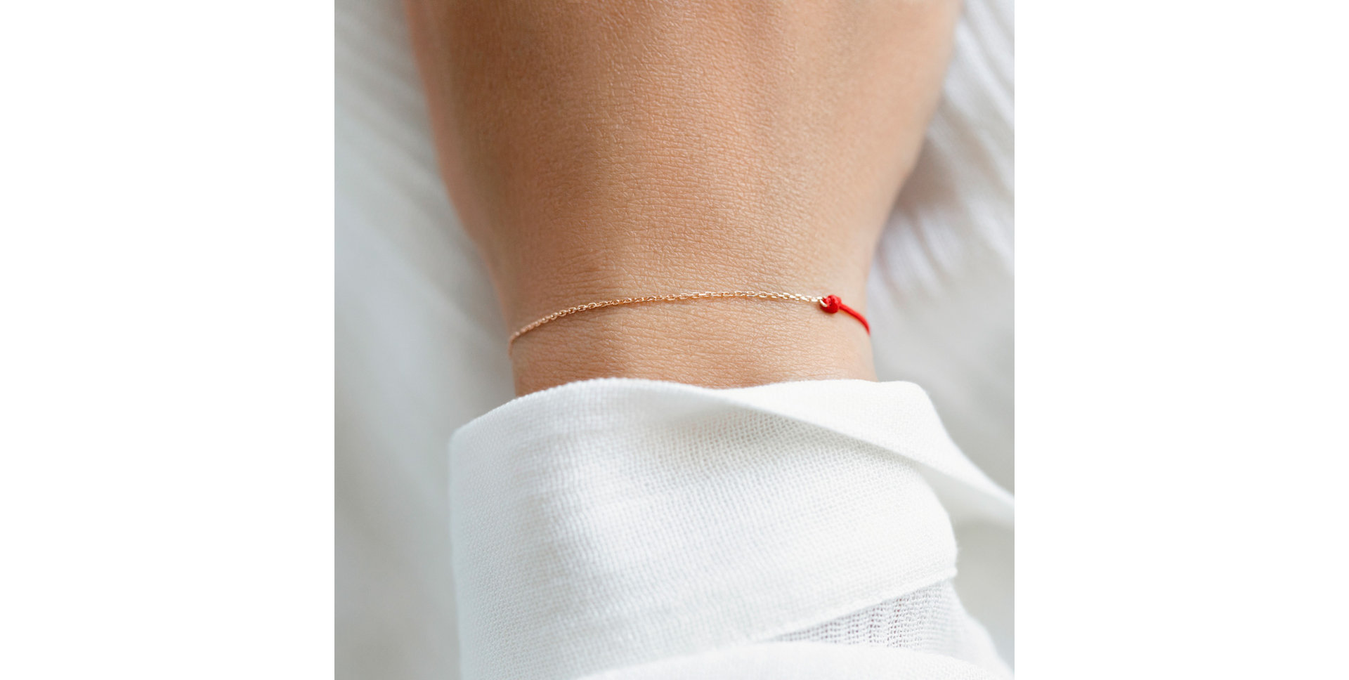 Dámský náramek se šňůrkou Shiny Chain