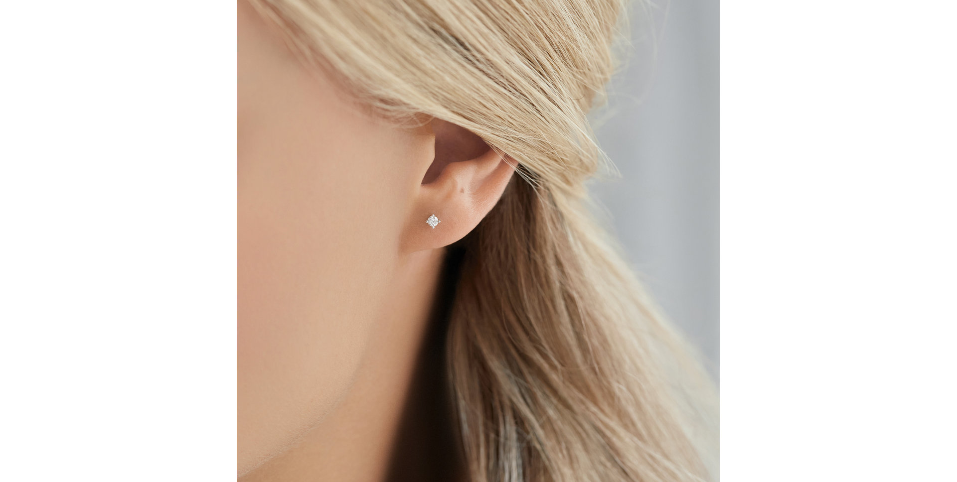 Náušnice s diamanty Sparkling Rain