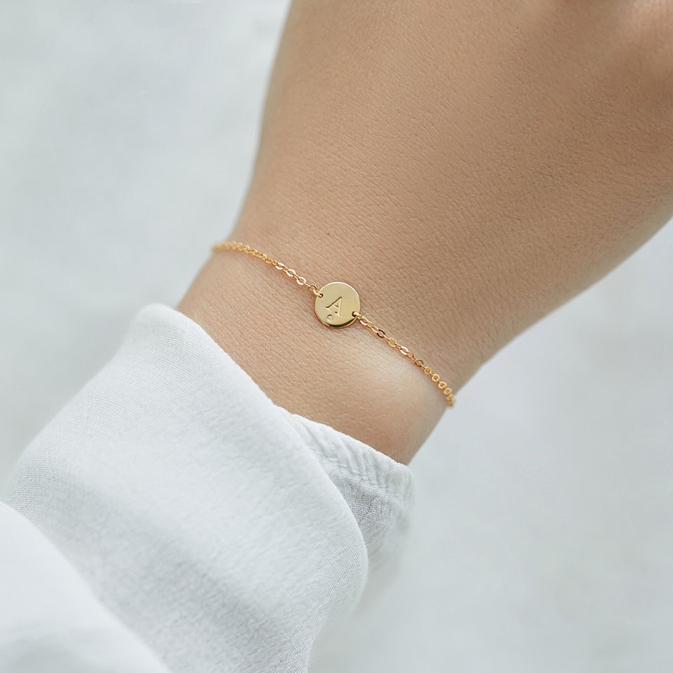 Náramek s diamantem Little Coins A