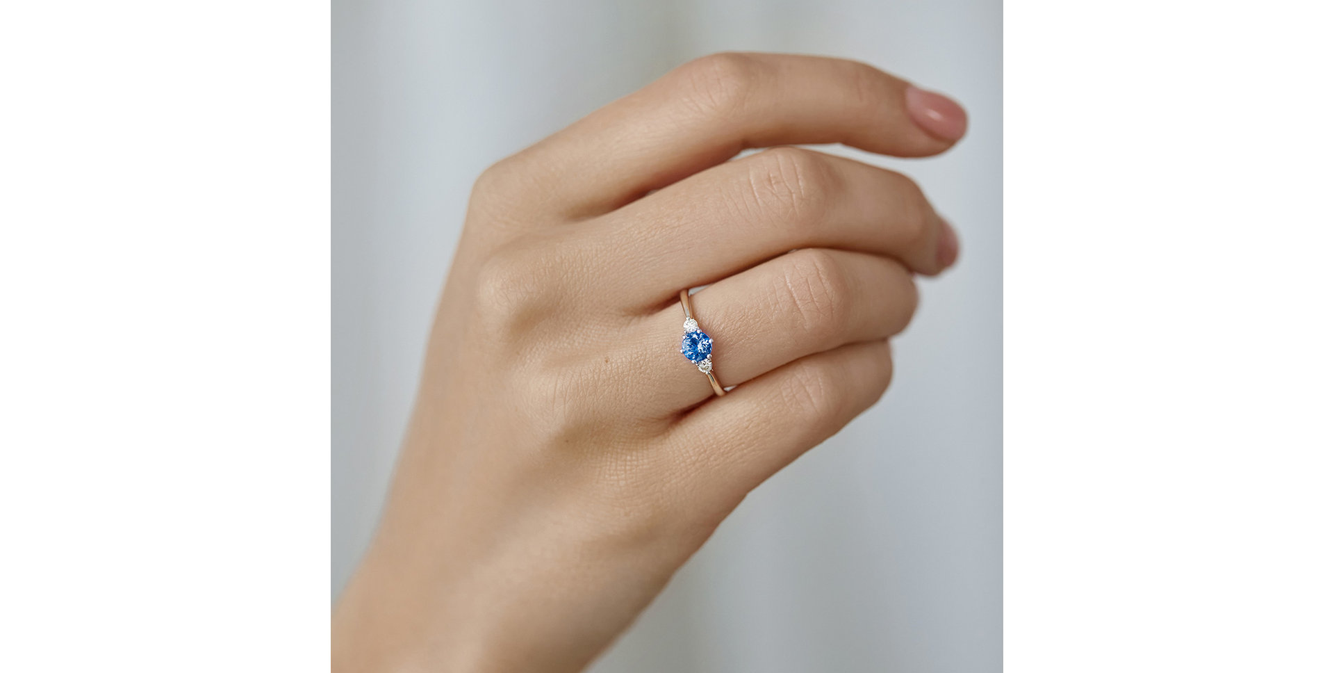 Prsten s diamanty a tanzanitem Midnight Serenity