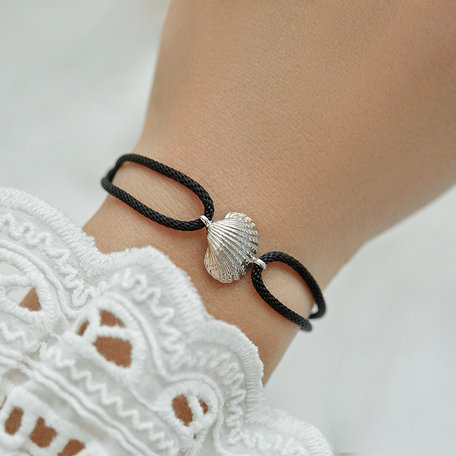 Dámský náramek se šnůrkou Luxury Clam