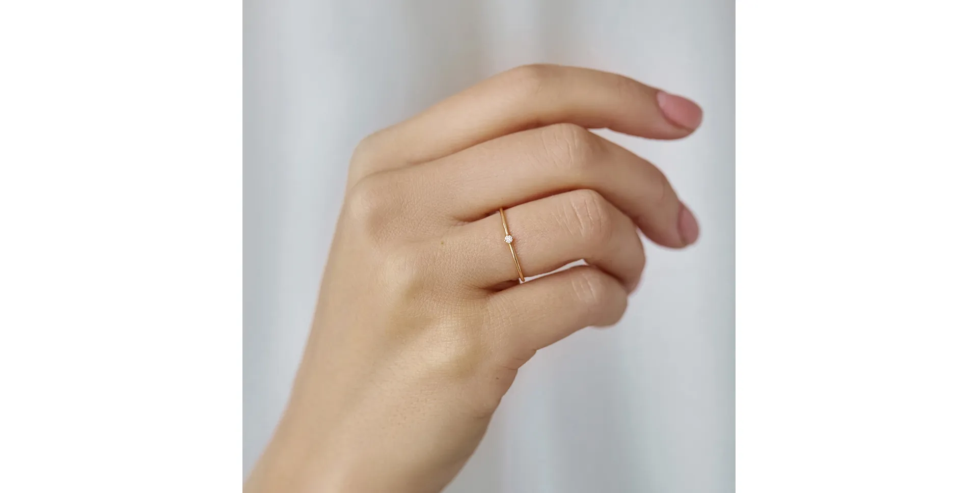 Prsten s diamantem Tango