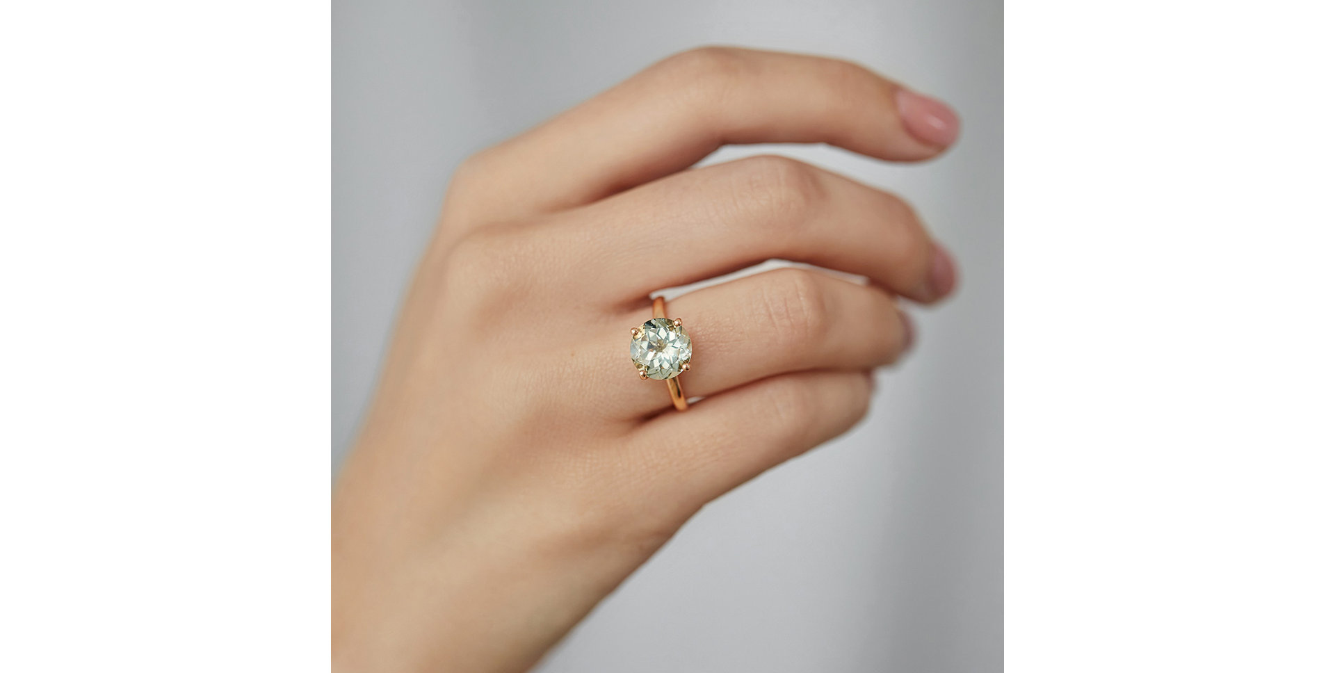 Prsten s topazem Bonbon