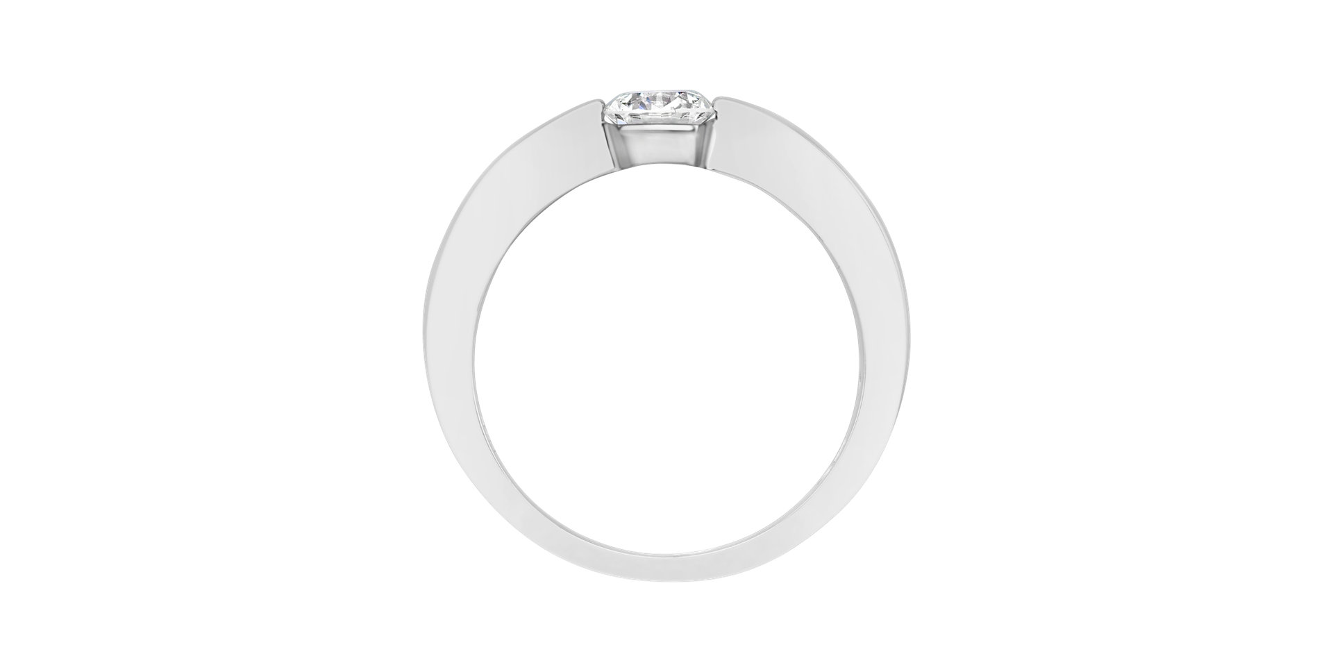 Prsten s diamantem Love Story