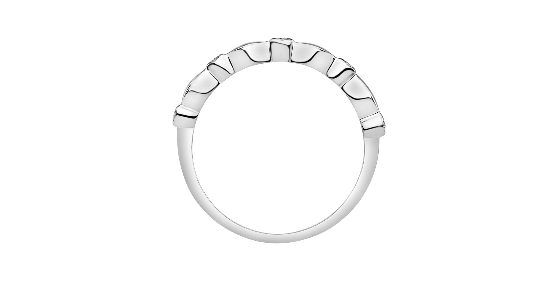 Prsten s diamanty Simplicity