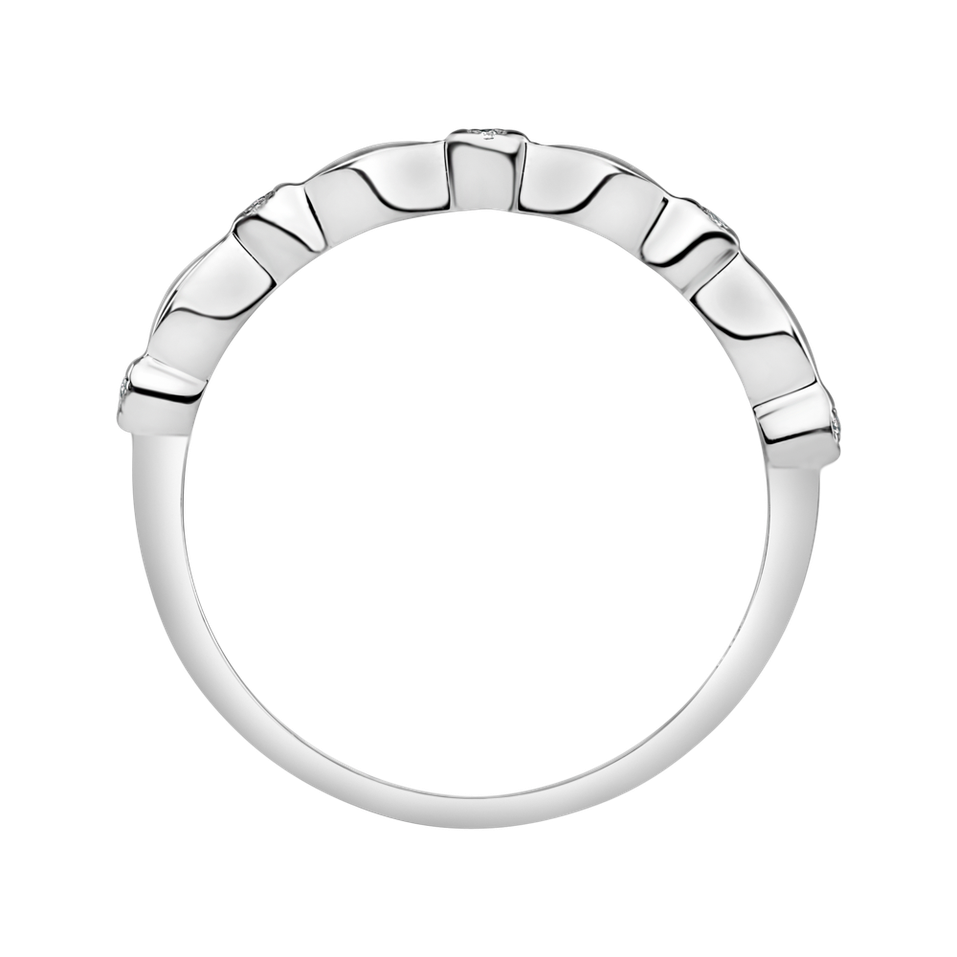 Prsten s diamanty Simplicity