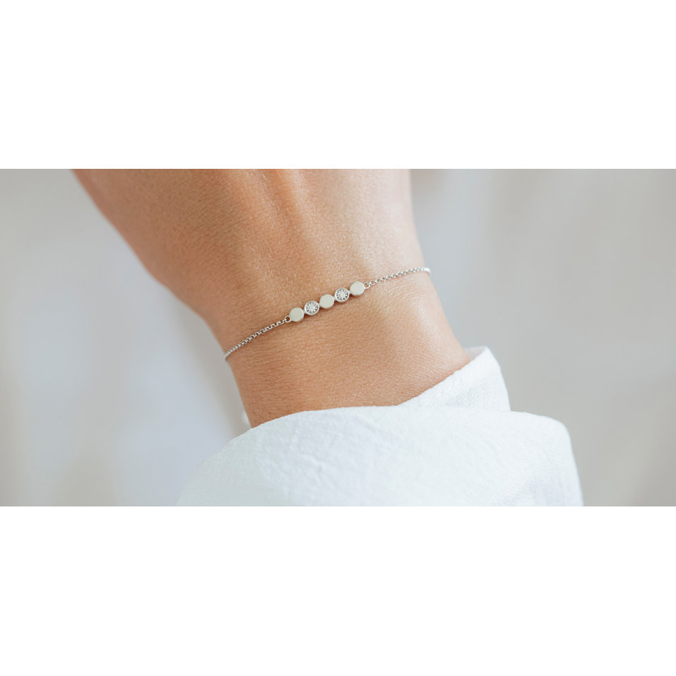 Náramek s diamanty Sparkling Circles