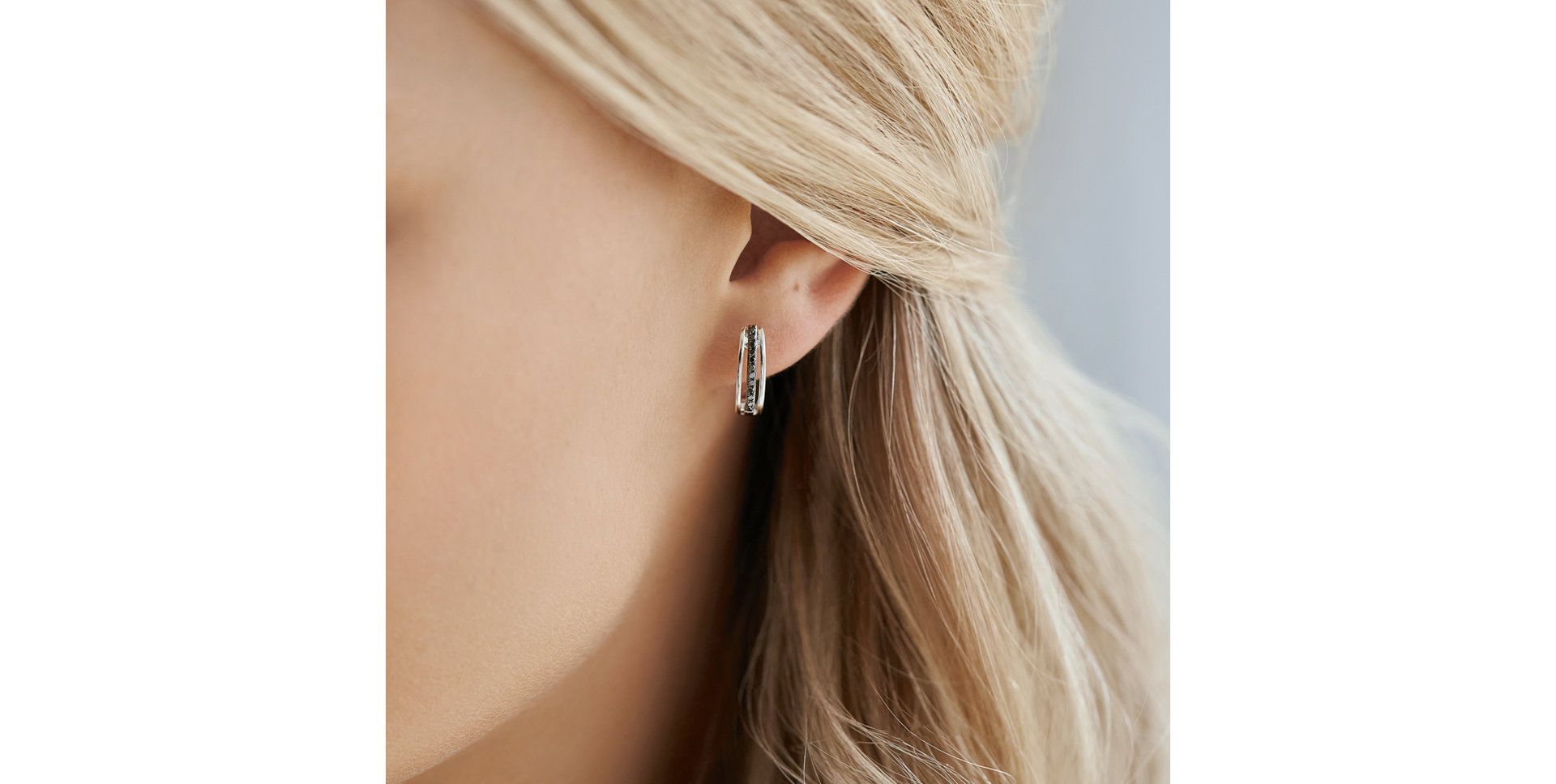 Náušnice s diamanty Night Sky