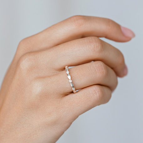 Prsten s diamanty Simplicity