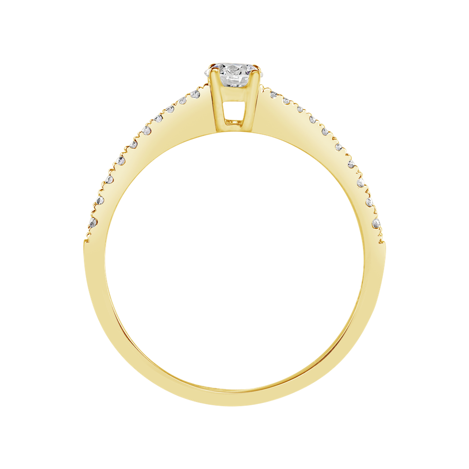 Prsten s diamanty Glittery Love