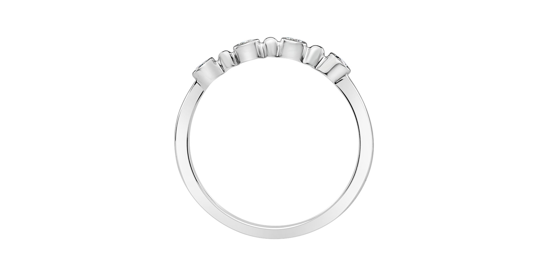 Prsten s diamanty Simplicity