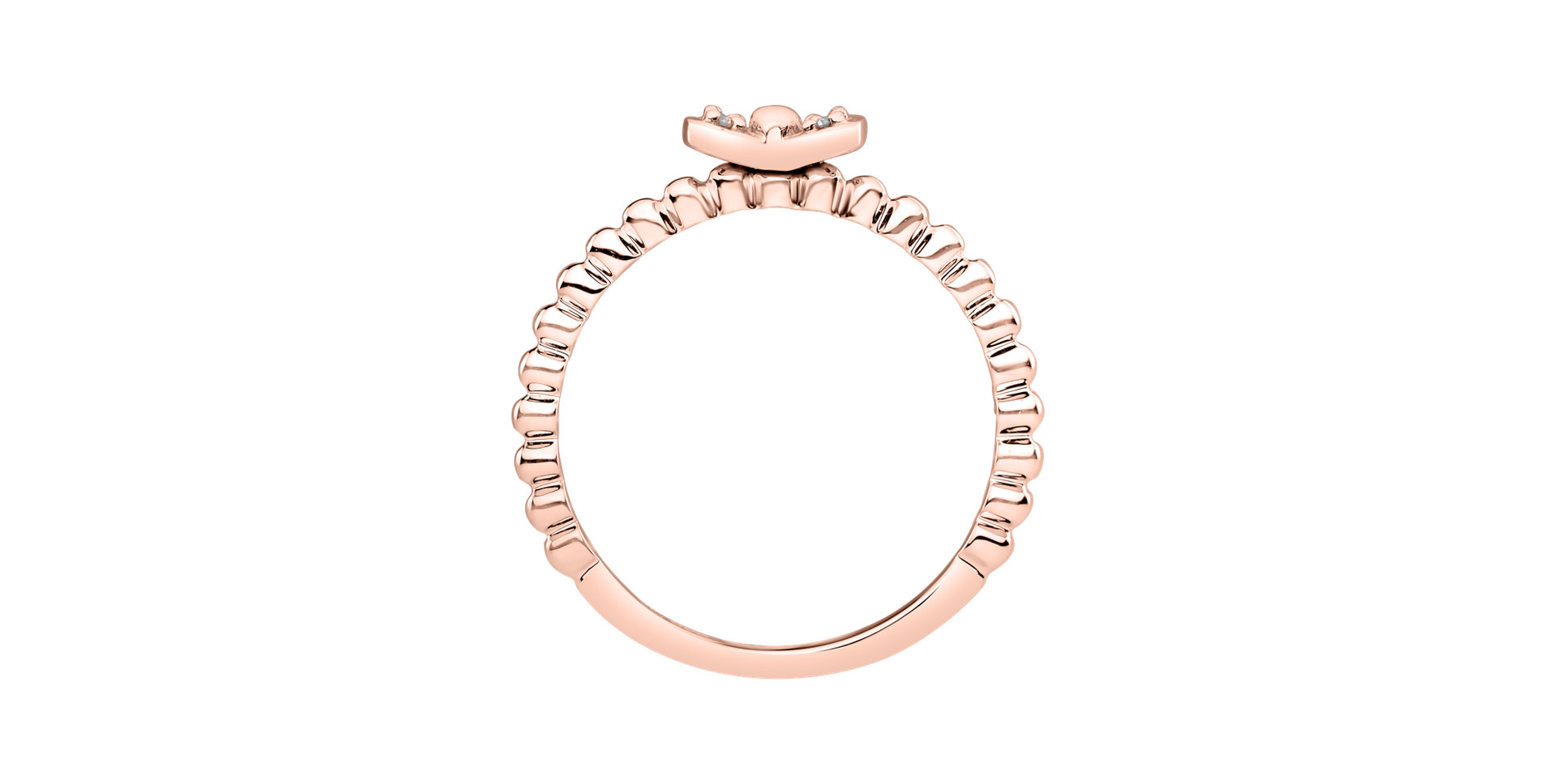 Prsten s diamanty Fairytale Ribbon