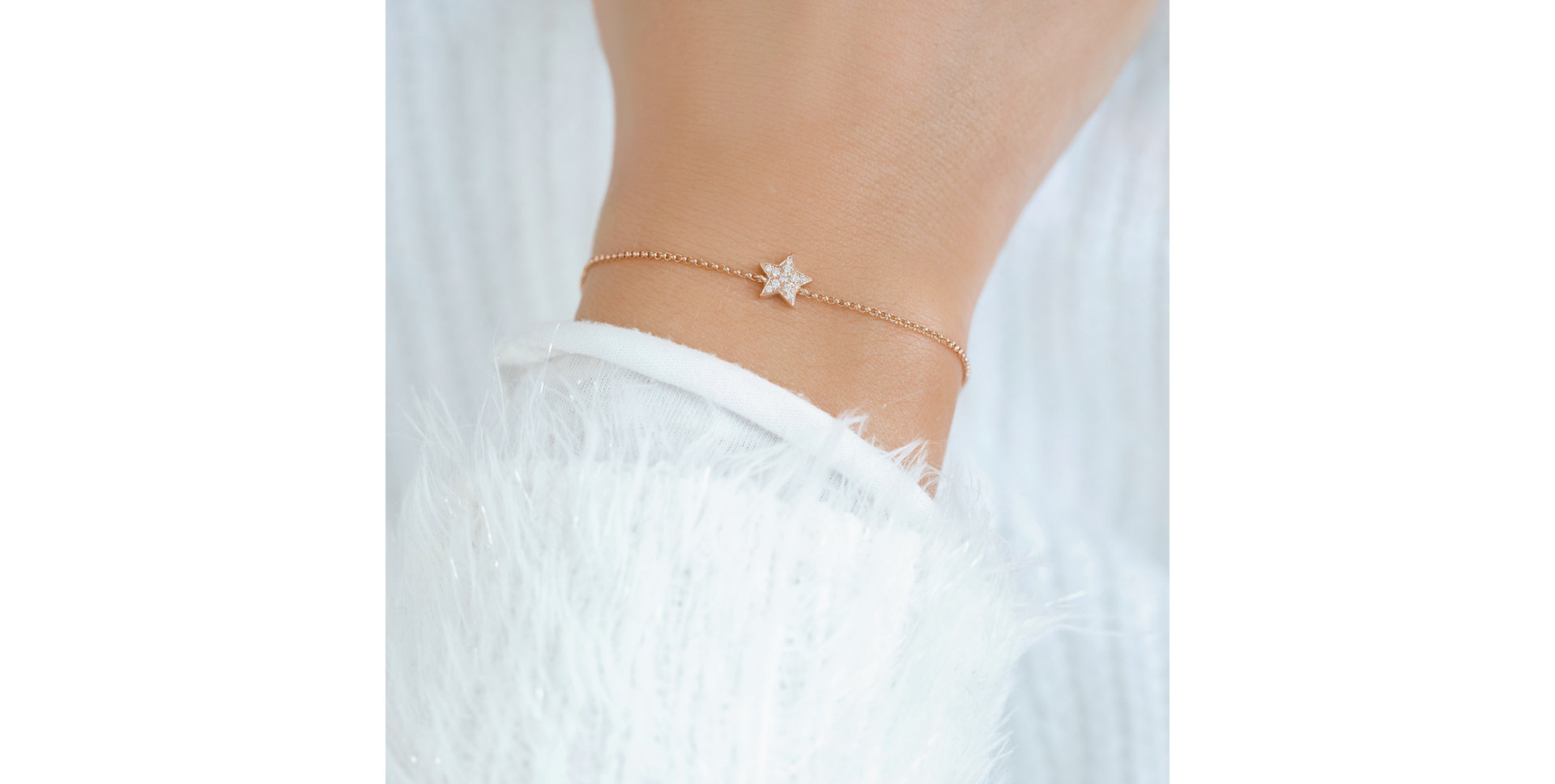 Náramek s diamanty Night Message