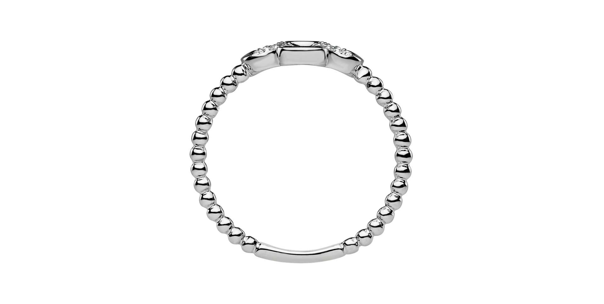 Prsten s diamanty Shiny Petals