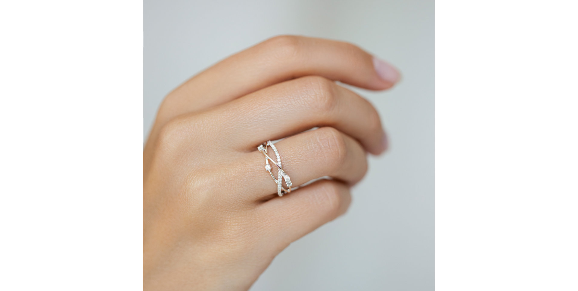 Prsten s diamanty Infinite Elegance