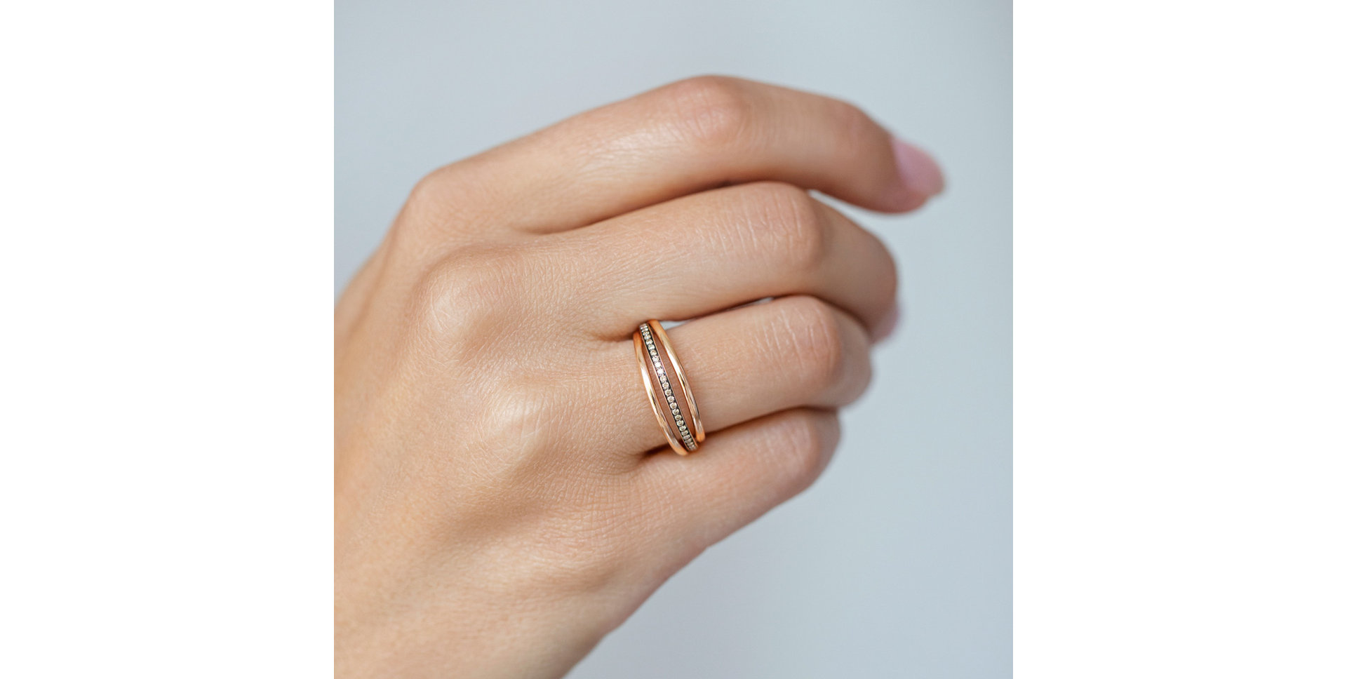 Prsten s hnědými diamanty Vesper Dream