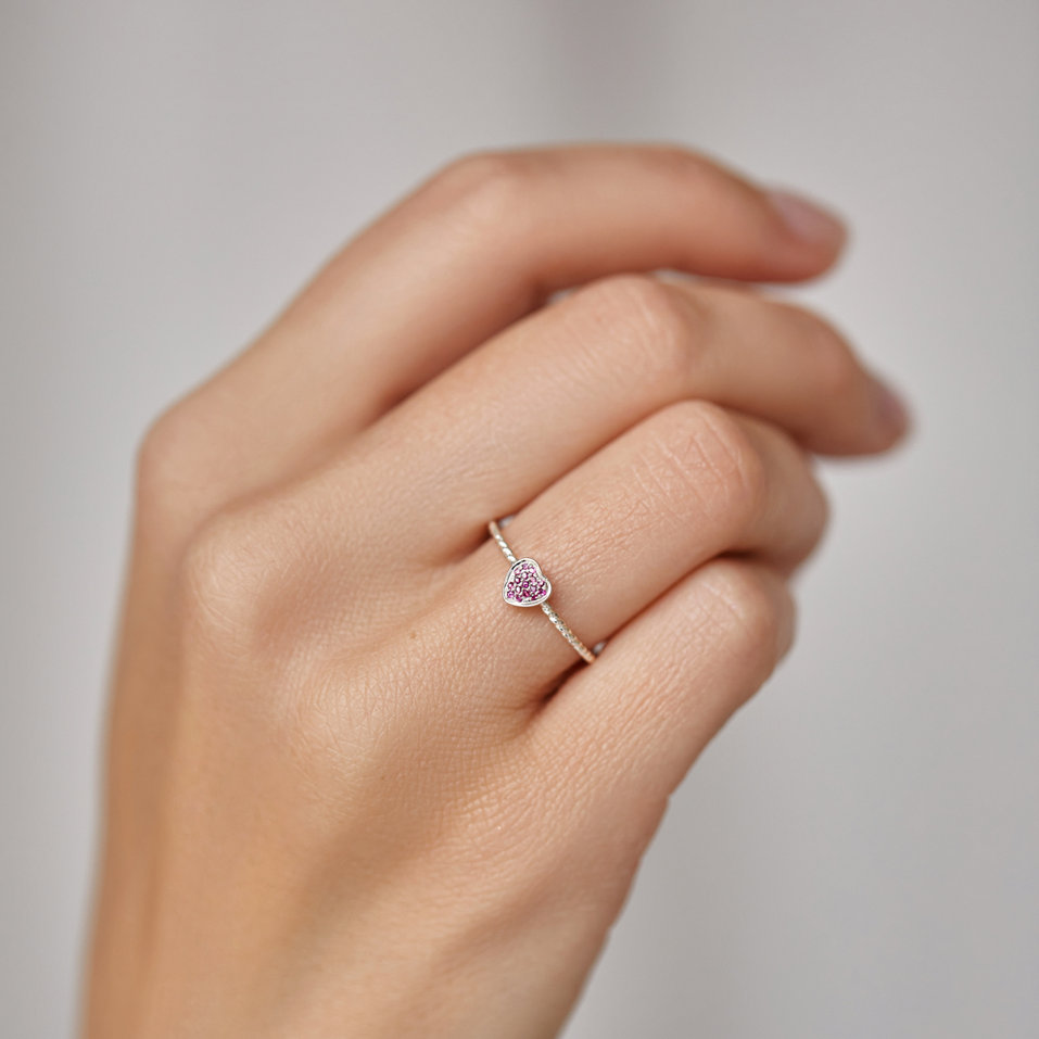 Prsten s rubíny Ruby Love