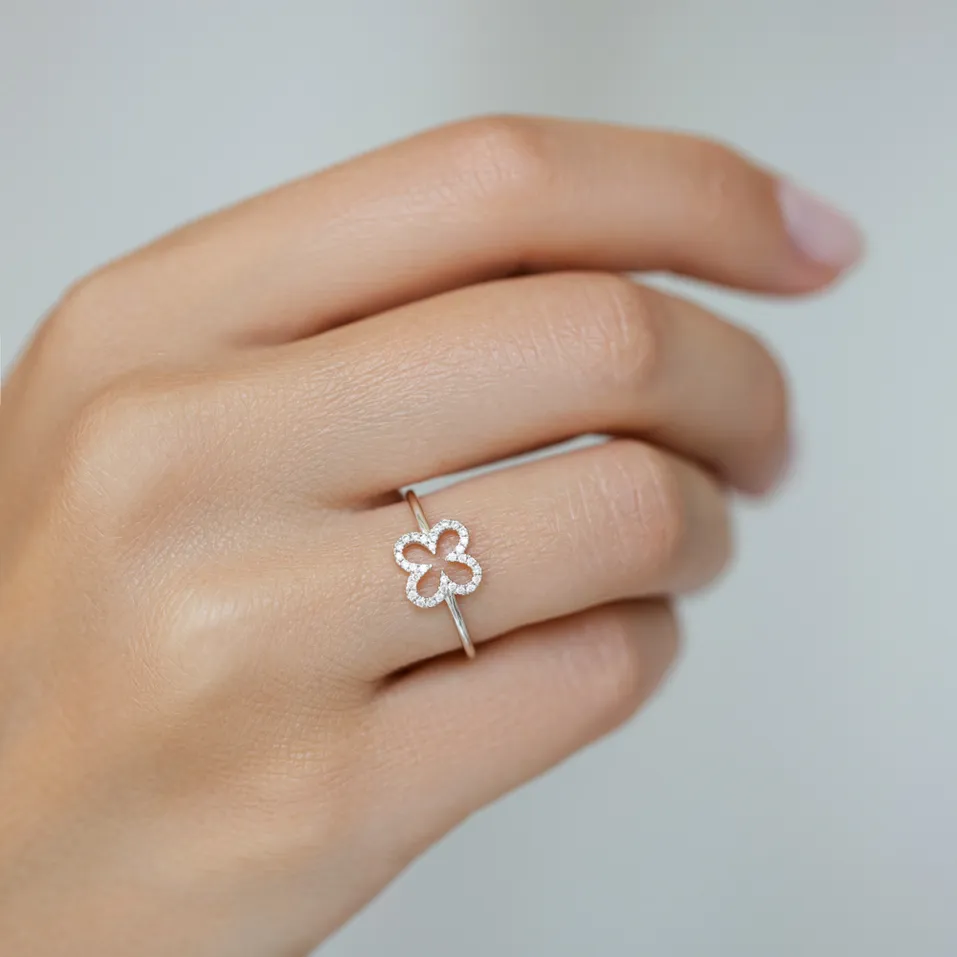 Prsten s diamanty Glamour