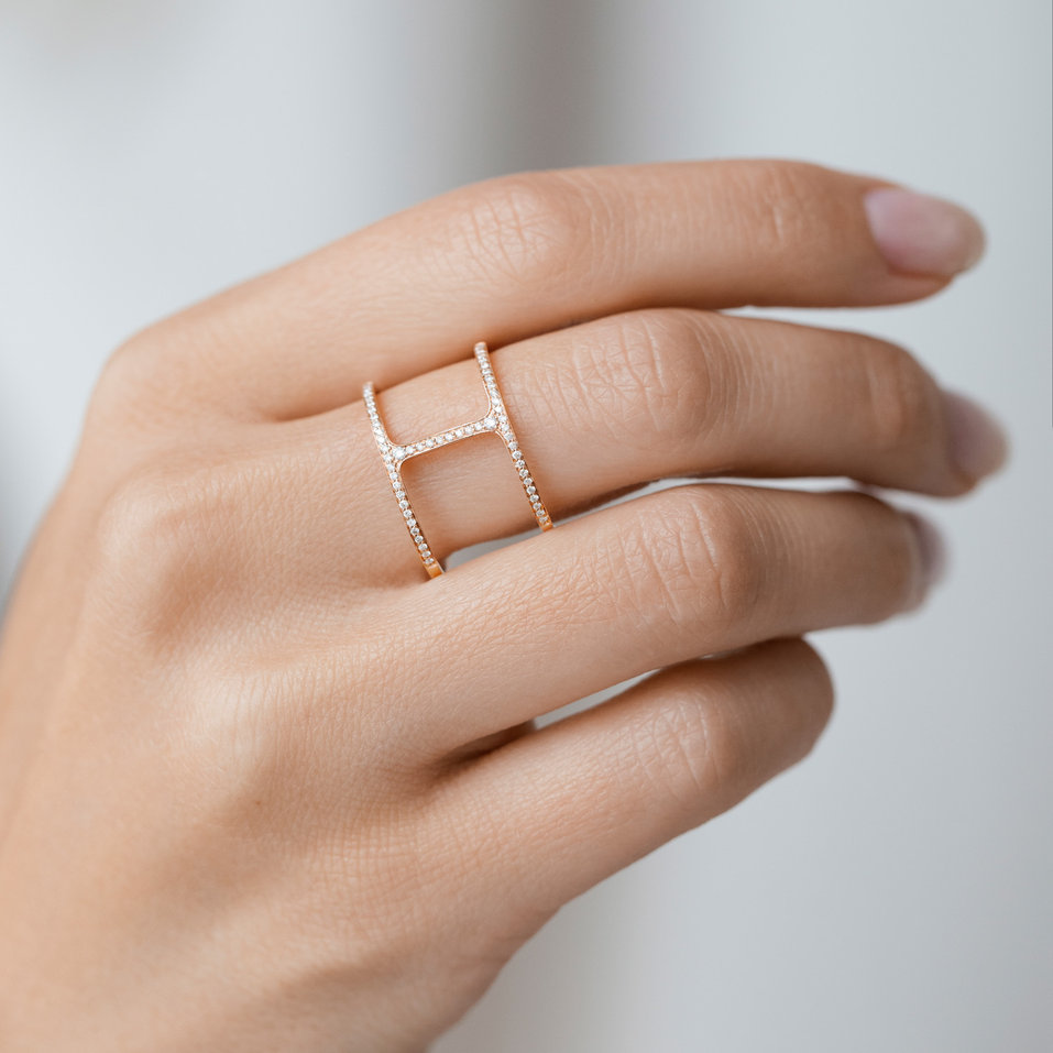 Prsten s diamanty Simply Luxury