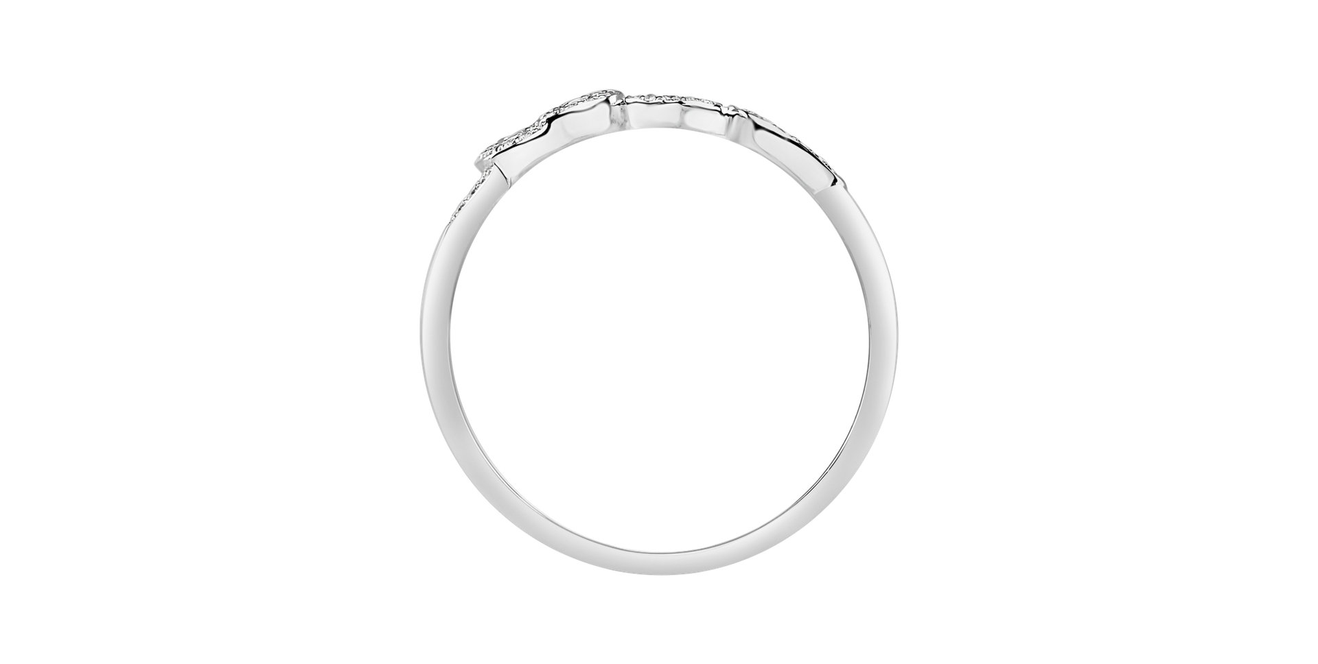 Prsten s diamanty Word Love