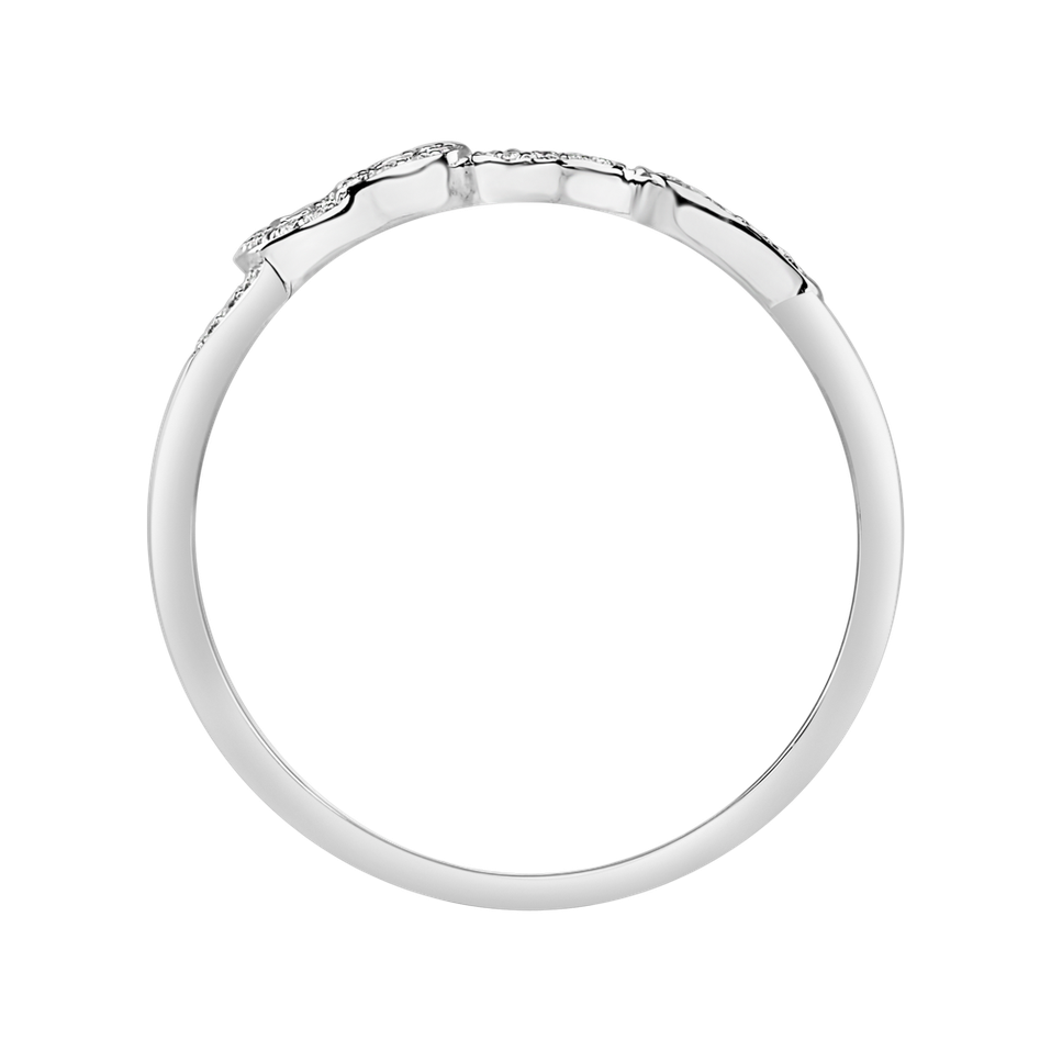 Prsten s diamanty Word Love