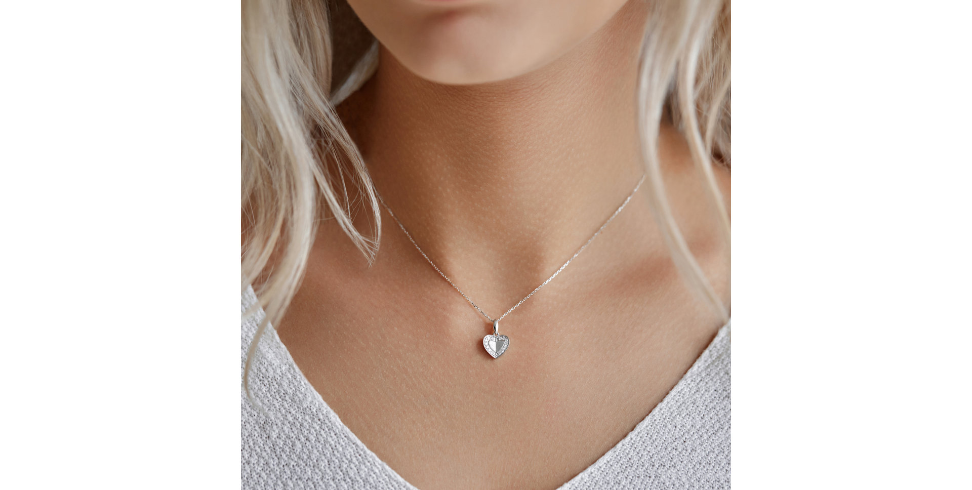 Přívěsek s diamanty Kind Heart