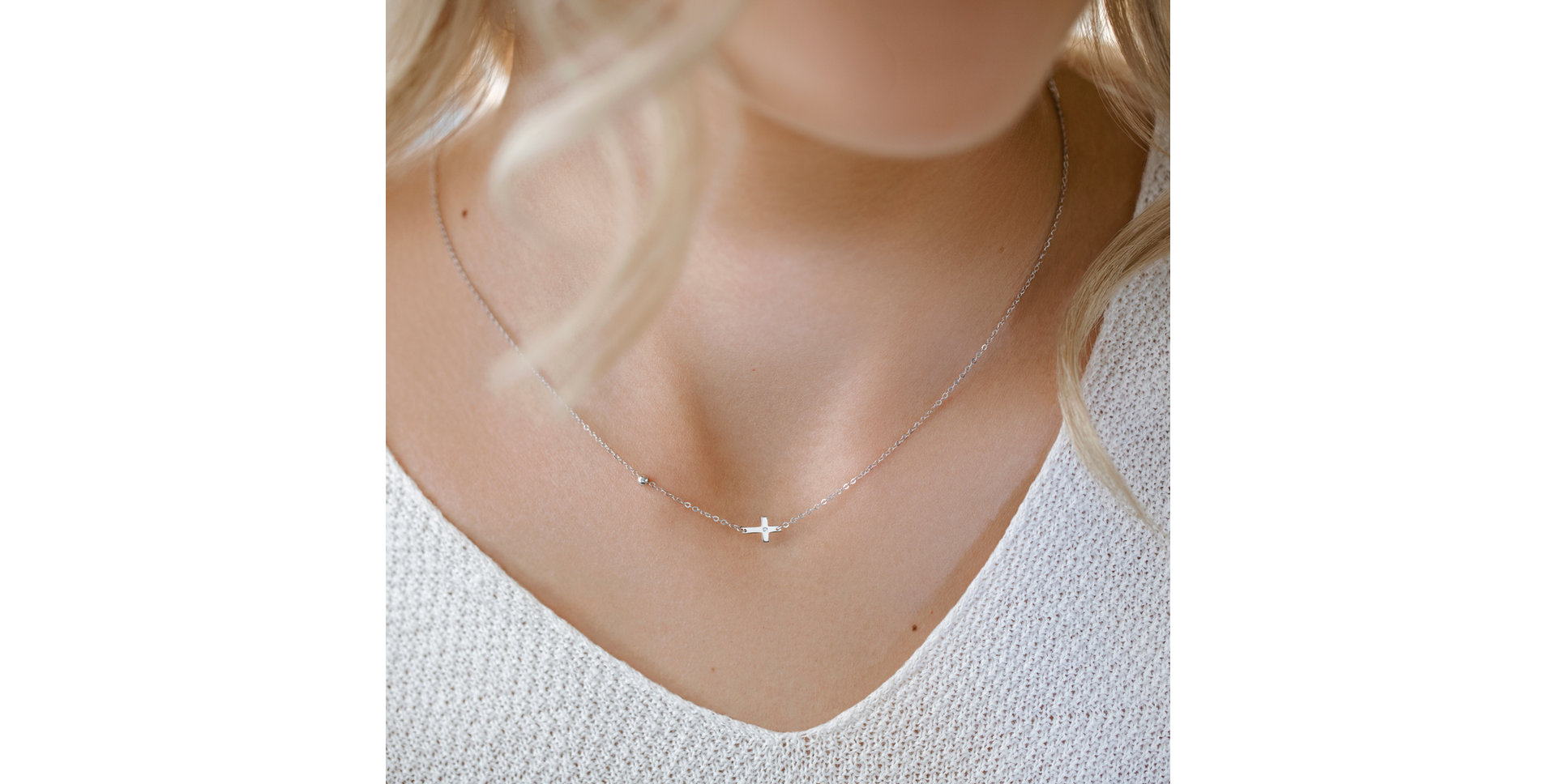 Náhrdelník s diamantem My Faith