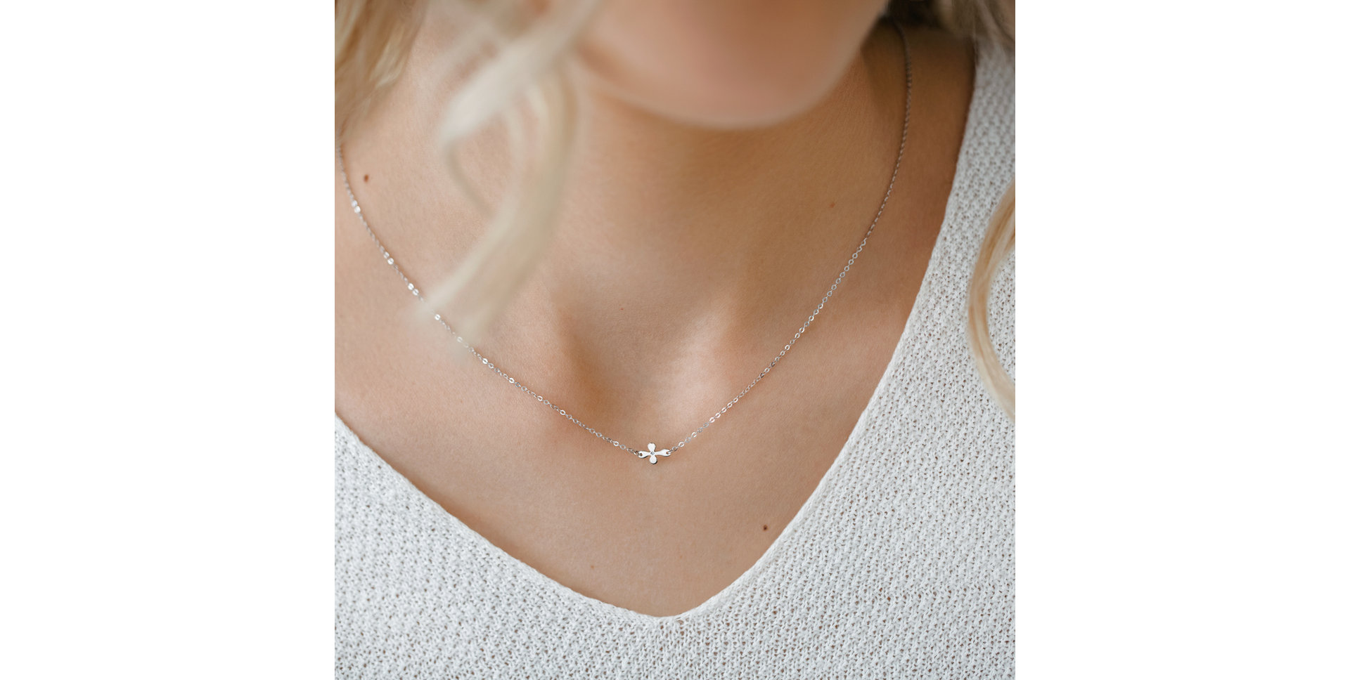 Náhrdelník s diamantem My Religion