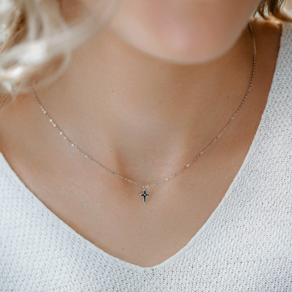 Náhrdelník s diamantem Believe