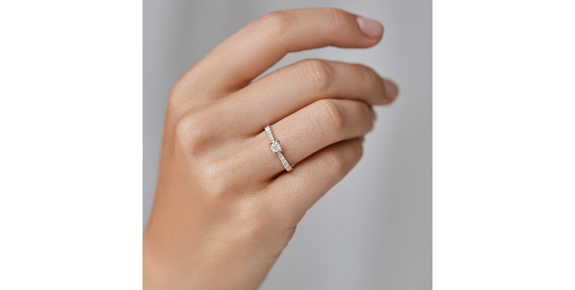 Prsten s diamanty Gift of Love