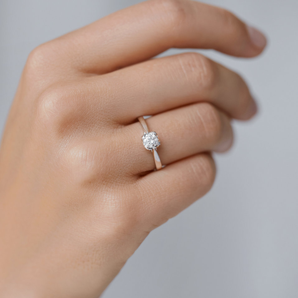 Prsten s diamantem Parallel Promise