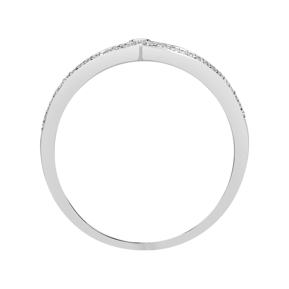 Prsten s diamanty Sun Choker