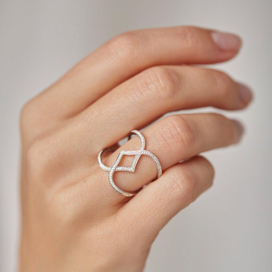 Prsten s diamanty Gorgeous Connection