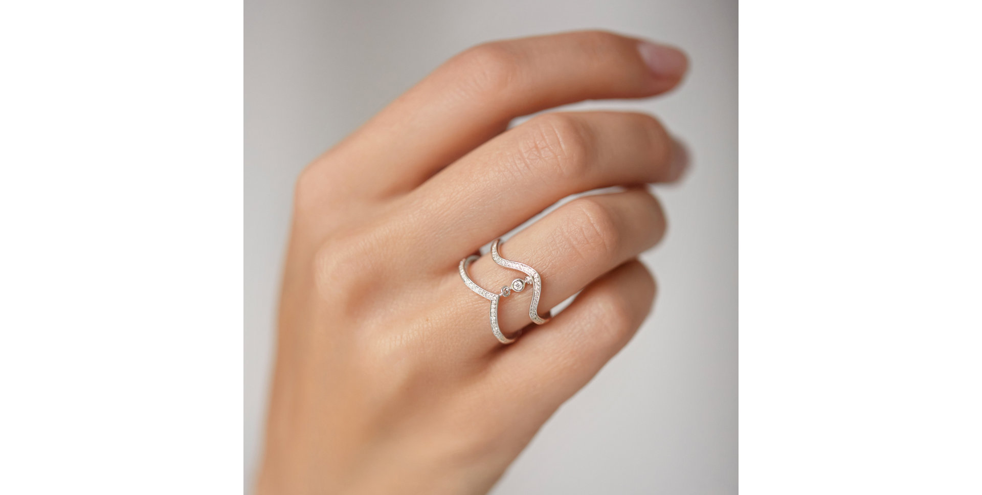 Prsten s diamanty Infinite Passion