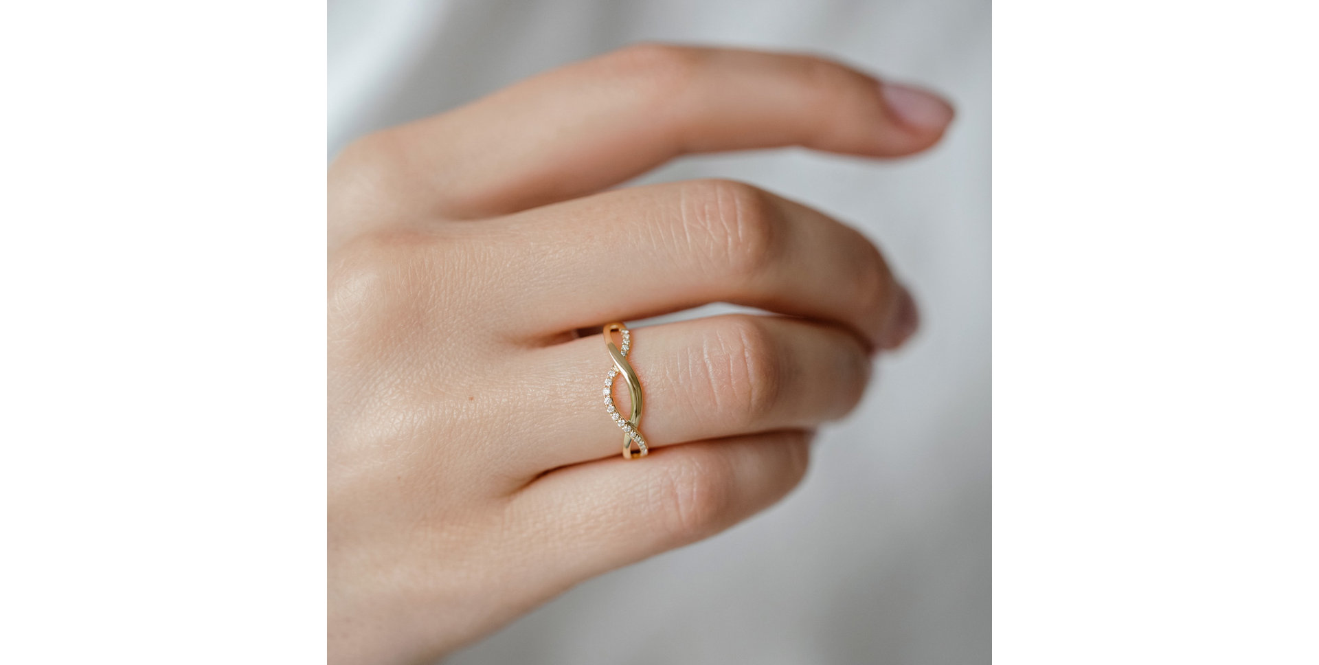 Prsten s diamanty Lucid Elegance