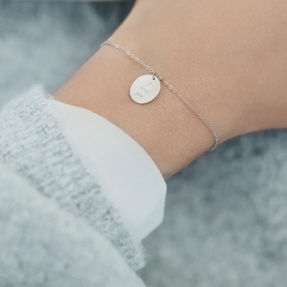 Náramek s diamantem Amour Touch