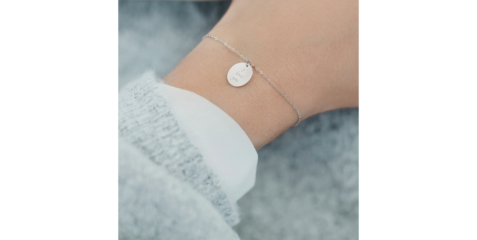 Náramek s diamantem Amour Touch